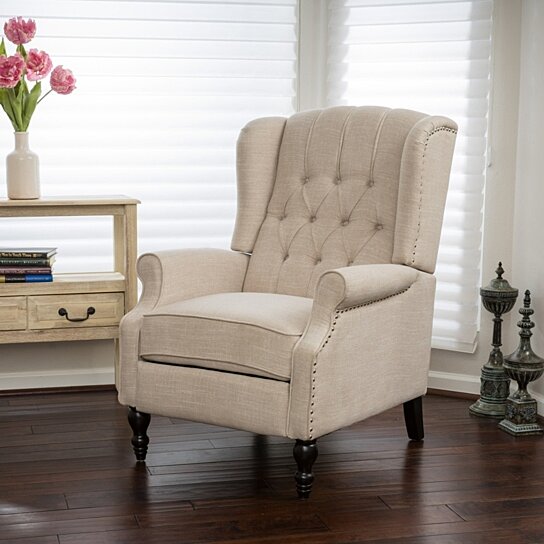 Elizabeth Tufted Back Recliner